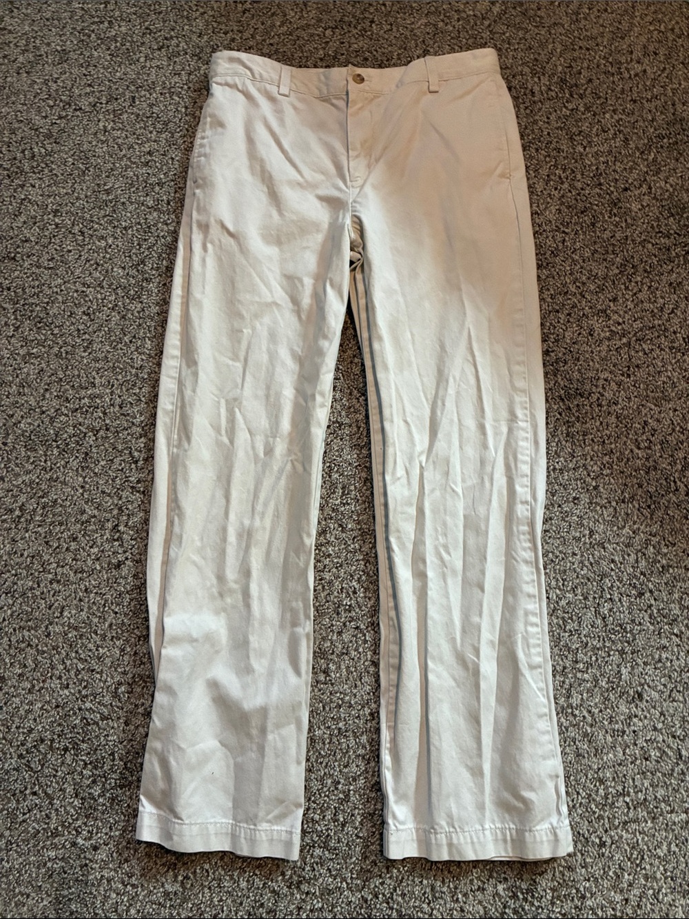 ⭐️ VINEYARD VINES Kids Cream Straight-Leg Pants